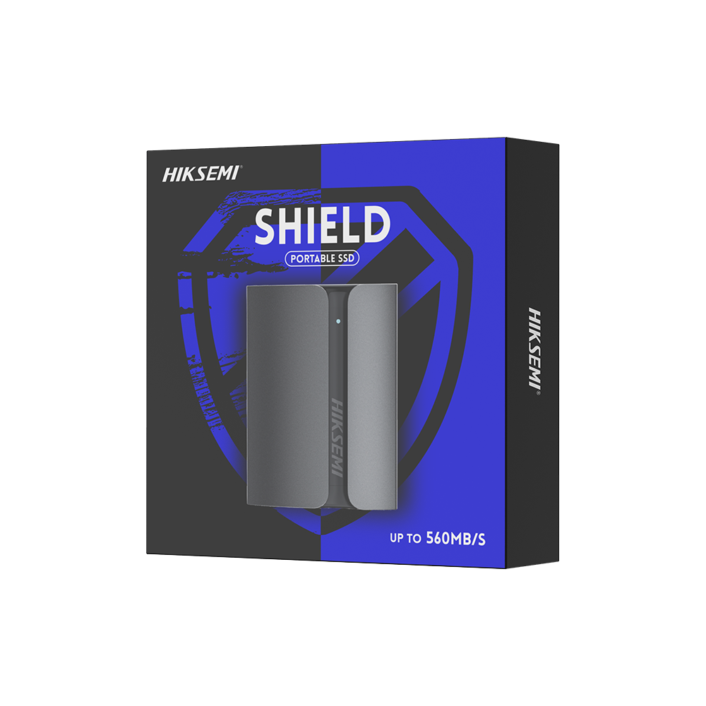 Hiksemi Shield HS-ESSD-T300S 1T External SSD - Black