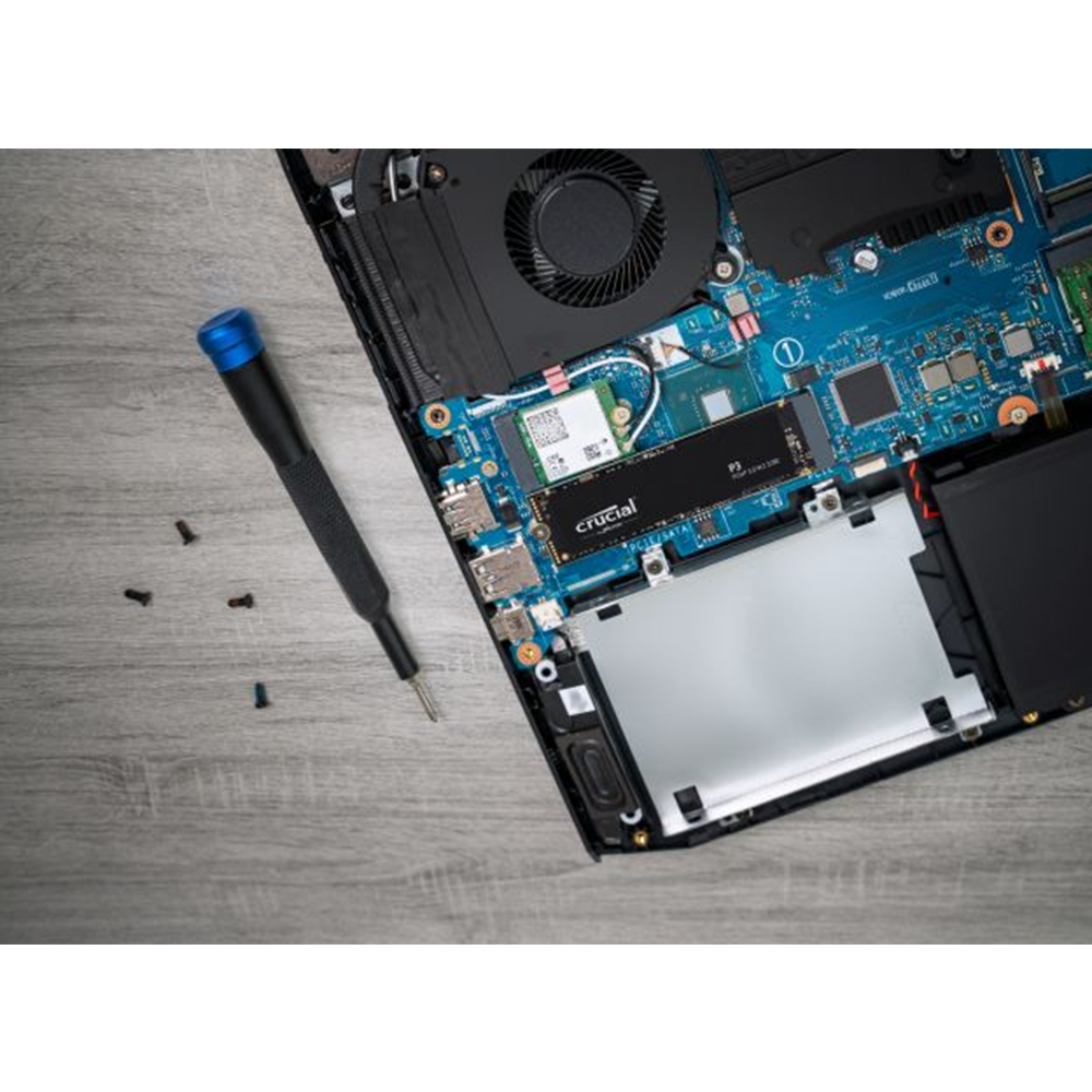 Crucial P3 500GB NVMe M.2 SSD