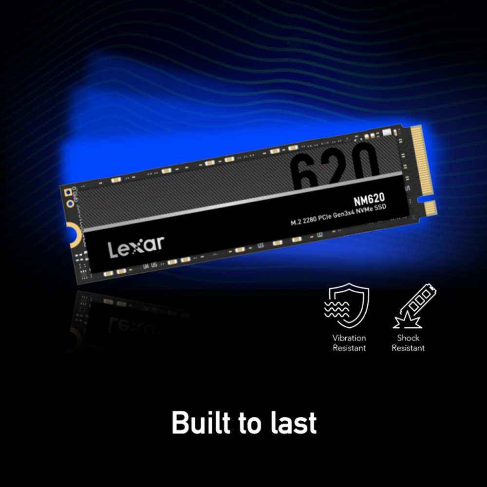 Lexar NM620 512GB NVMe M.2 SSD