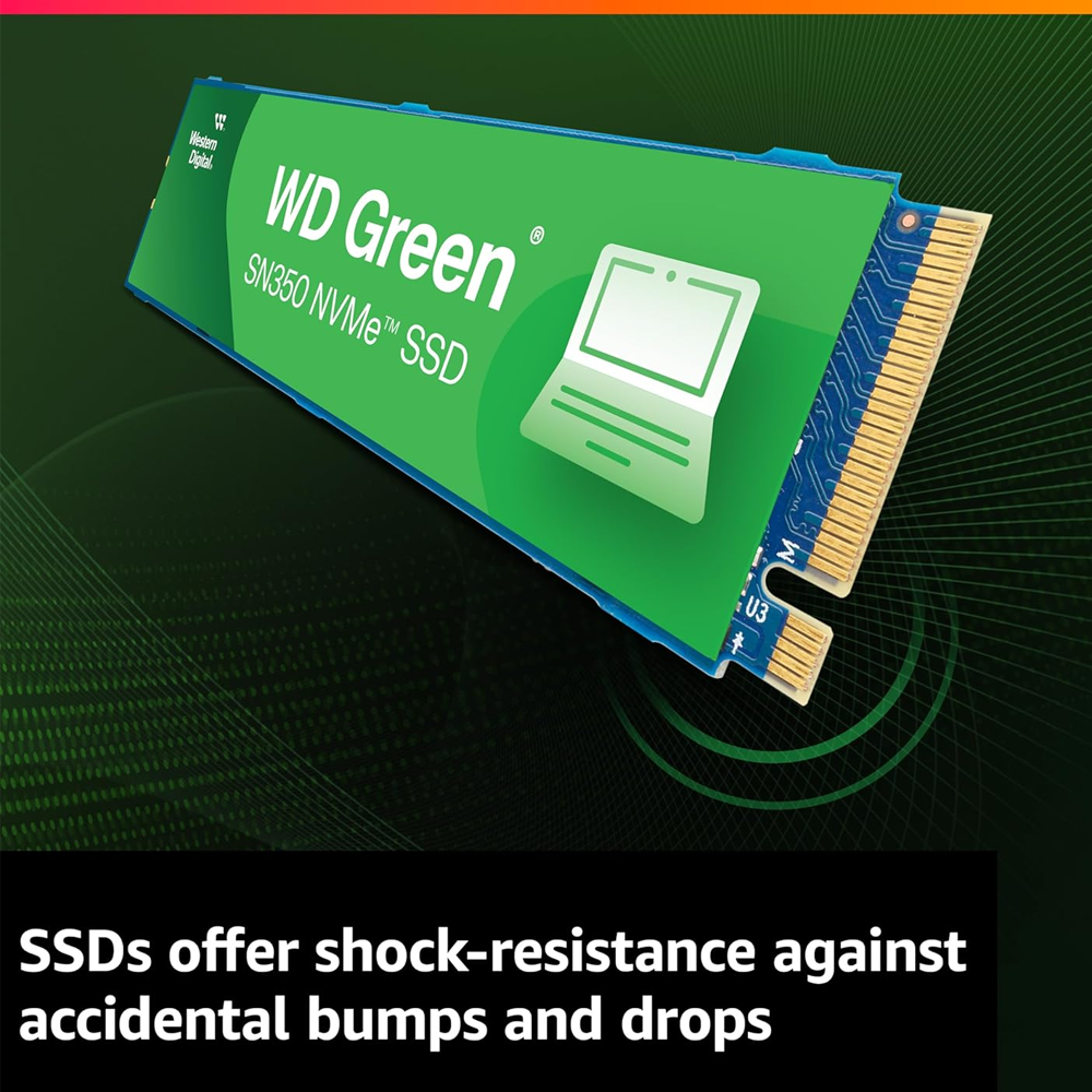 Western Digital Green SN350 1TB PCIe NVMe M.2 SSD