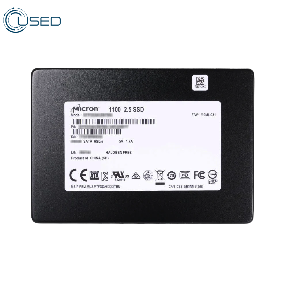 Crucial MX500 1TB 2.5 Inch SATA SSD (Original Used)