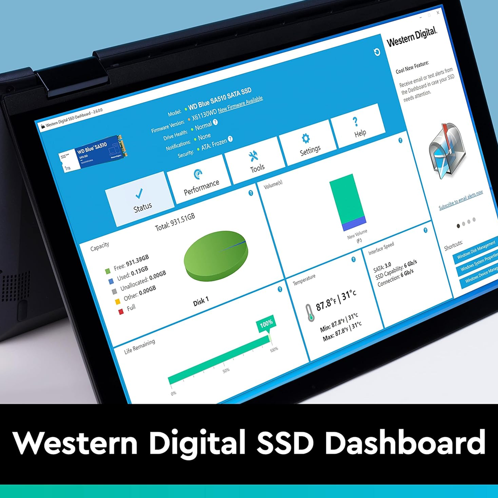 Western Digital Blue 500GB 2.5 Inch SATA SSD
