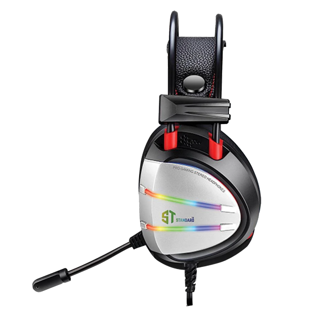 Headphone Wired Standard GM-007 (Two Socket With Convert + USB)