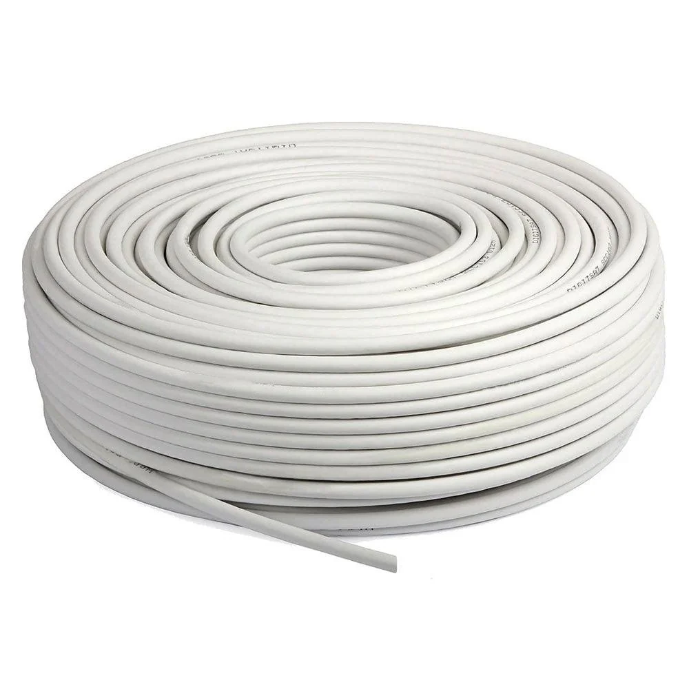 Cable Shield + Power RG174 Standard 50M - White