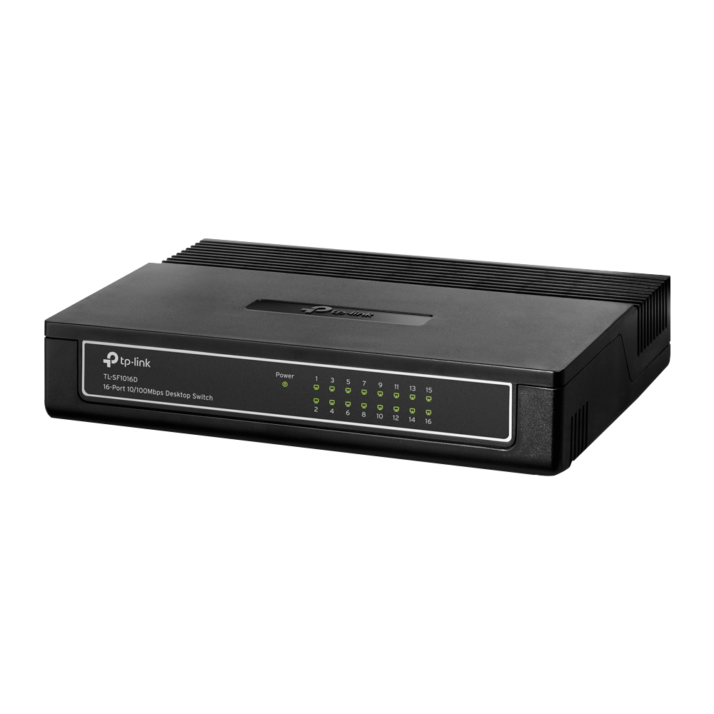 TP-Link TL-SF1016D 16-Ports 10/100Mbps Desktop Switch