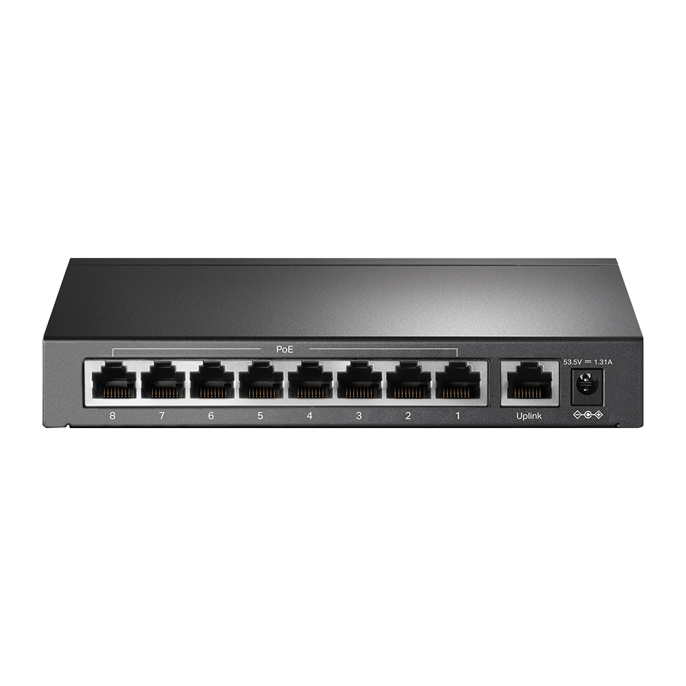 TP-Link TL-SF1009P 9-Port (8 Port PoE+) 10/100Mbps Desktop Switch