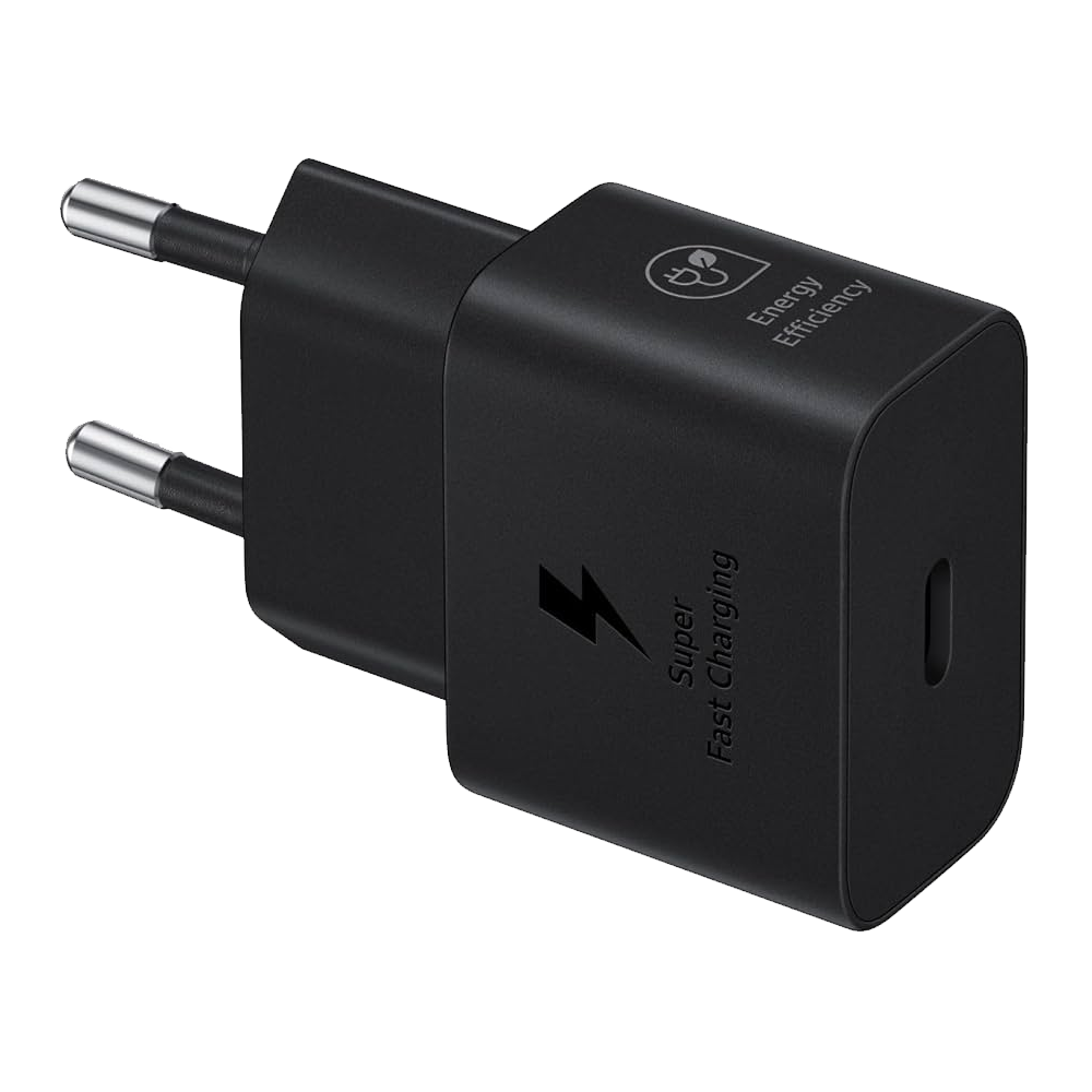 Samsung EP-T2510XBEGWW 25W Type-C Adapter With Cable Type-C to Type-C (3A/1.0m) - Black