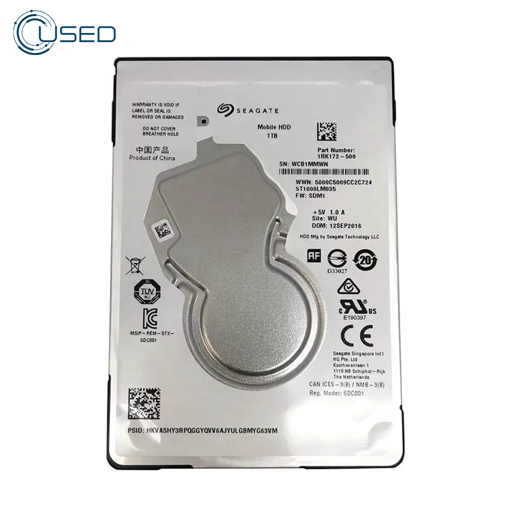 Seagate 1TB 2.5 Inch Internal Laptop HDD (Original Used)
