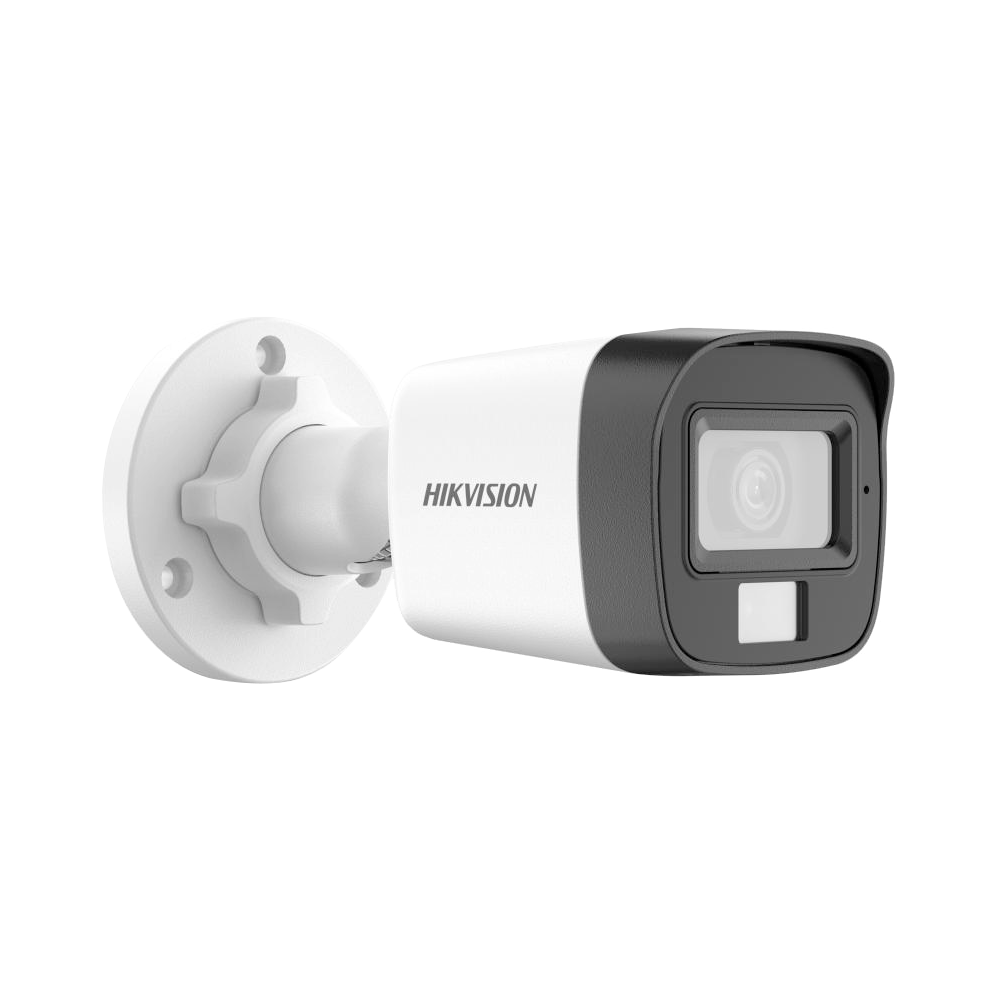 Hikvision DS-SCE16D0T-LPFS 2MP 3.6mm Outdoor Security Camera (Hybrid Light - Mic)