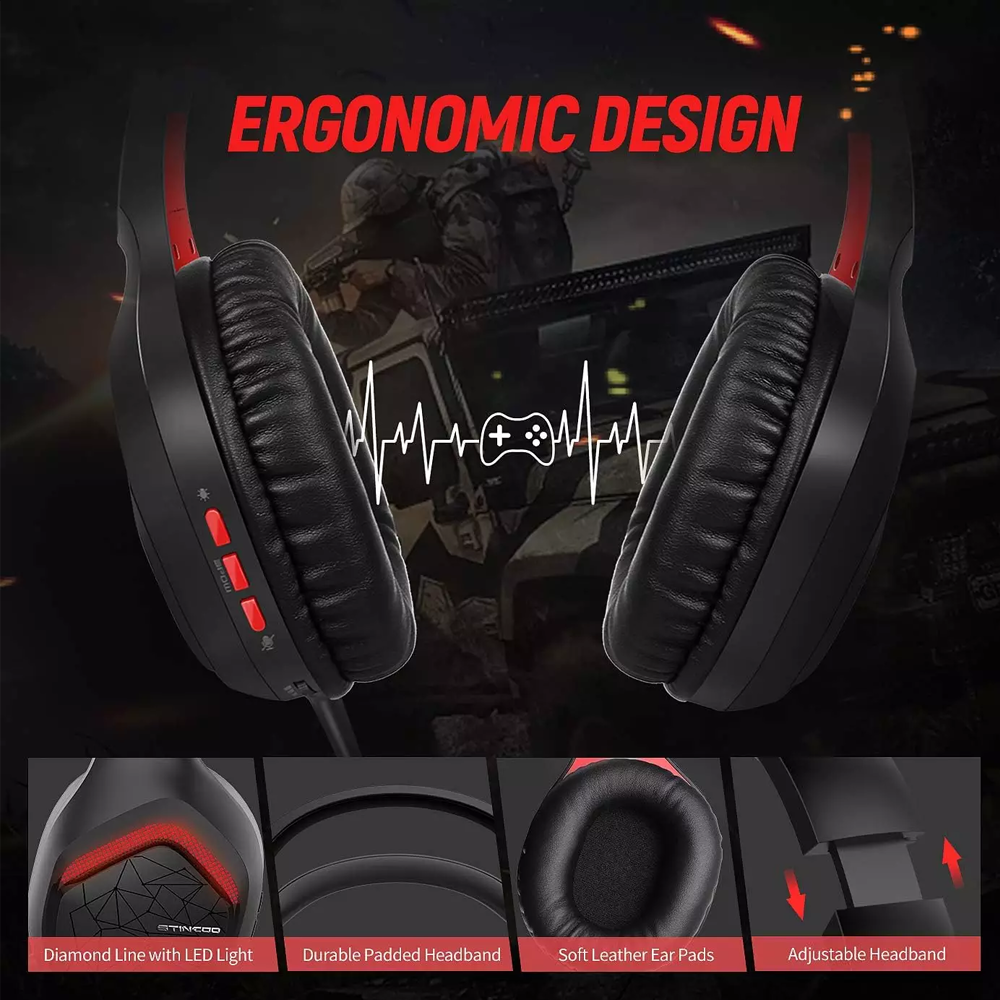 Headphone Wired Somic Stincoo GS301 (One Socket + USB)