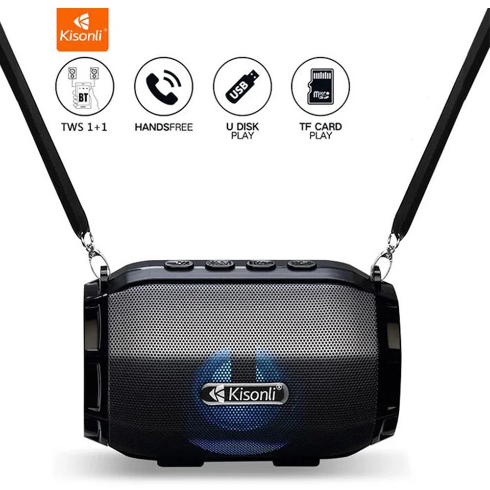 Speaker Portable Kisonli LED-904