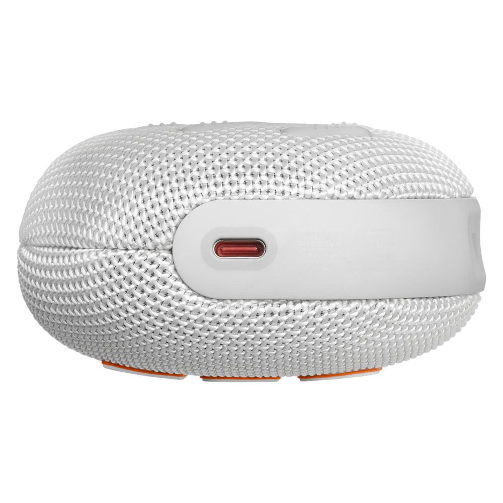 JBL Clip 5 Portable Bluetooth Speaker - White