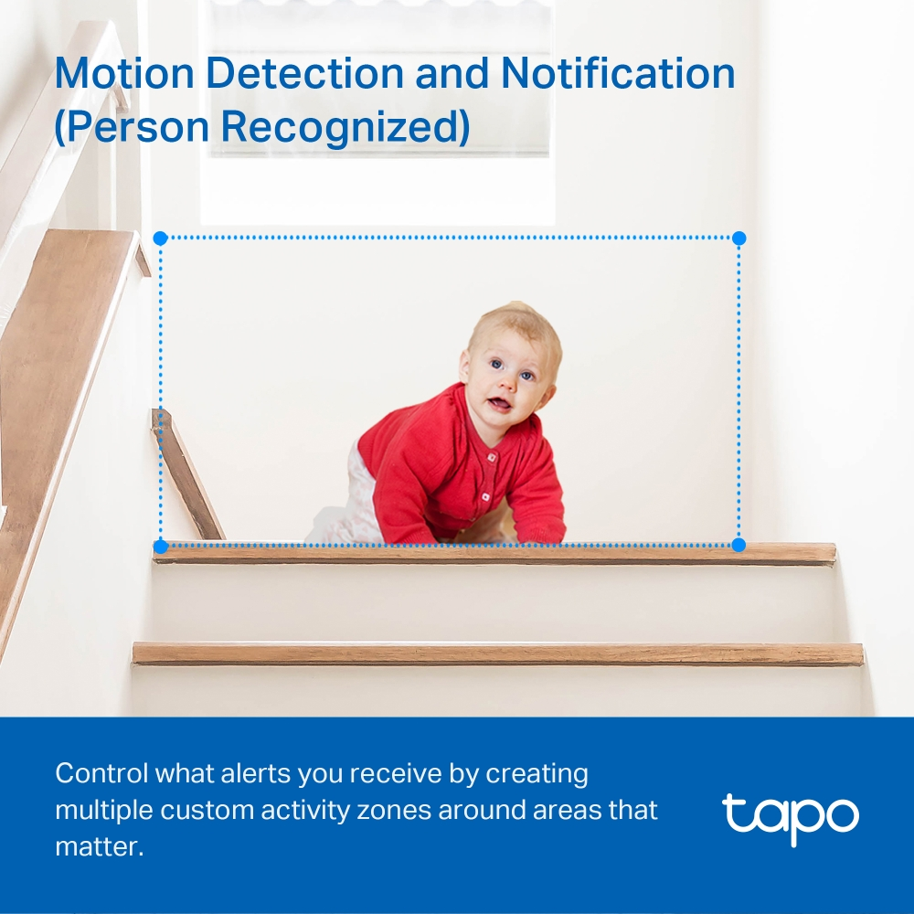 TP-Link Tapo C200C Pan/Tilt Home Security Wi-Fi Camera 2MP 4mm Indoor