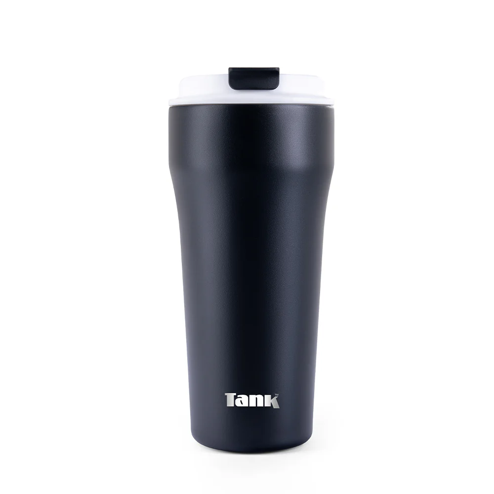 Tank Everyday Stainless Steel Mug 480ml - Black
