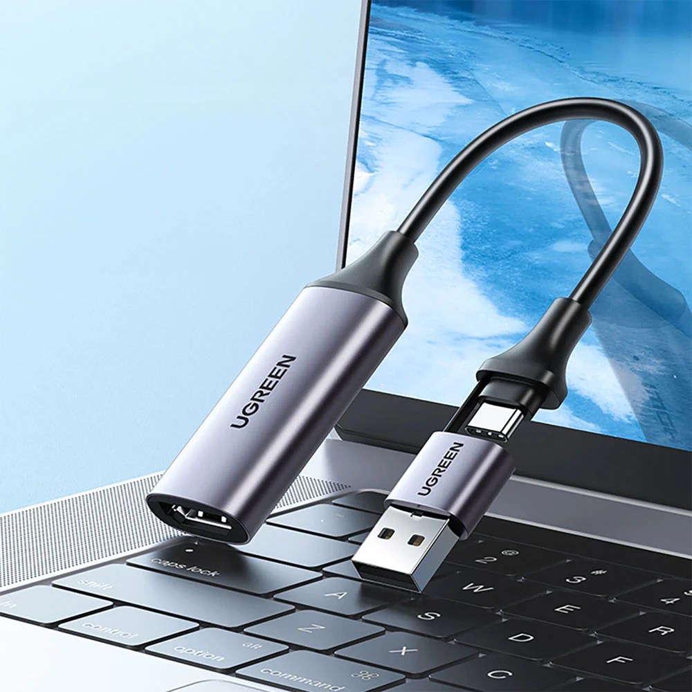 Ugreen 40189 CM489 HDMI to Type-C + USB Video Capture Card