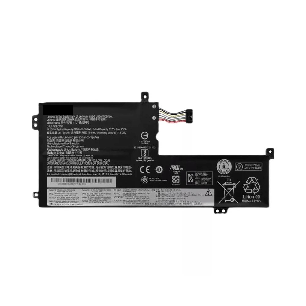 Battery Laptop Lenovo Ideapad (L18D3PF1 - L18C3PF2 - L18L3PF1)