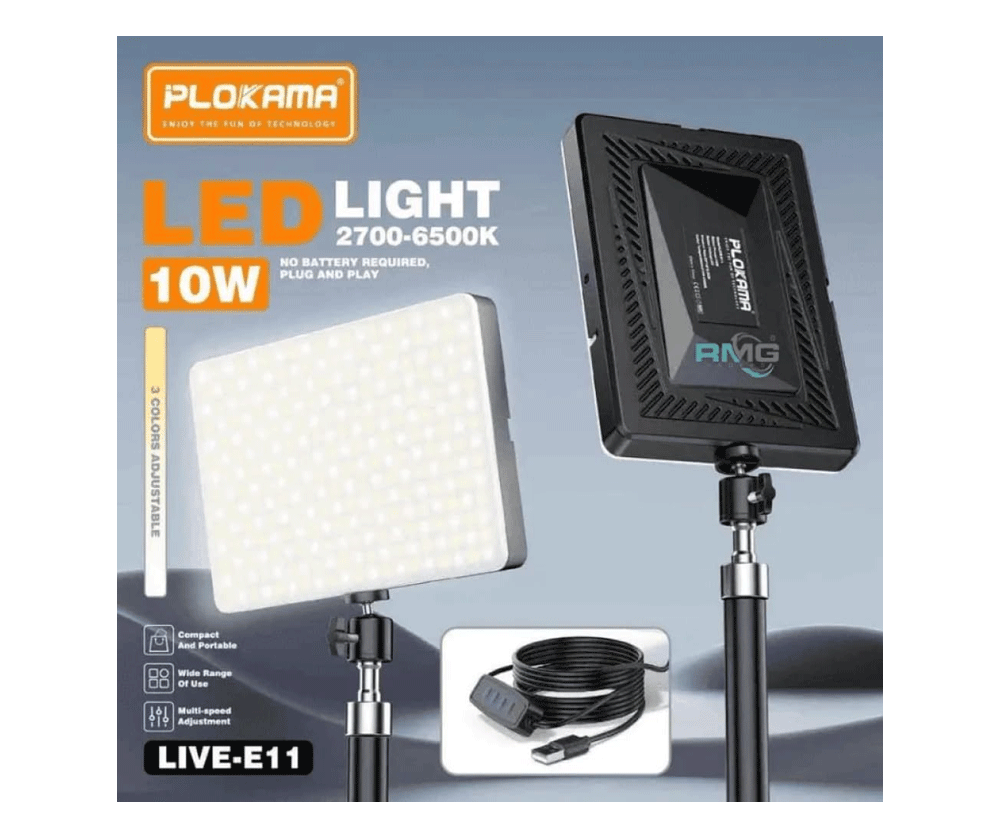 Plokama Live-E11 LED Light 23cm x 16cm