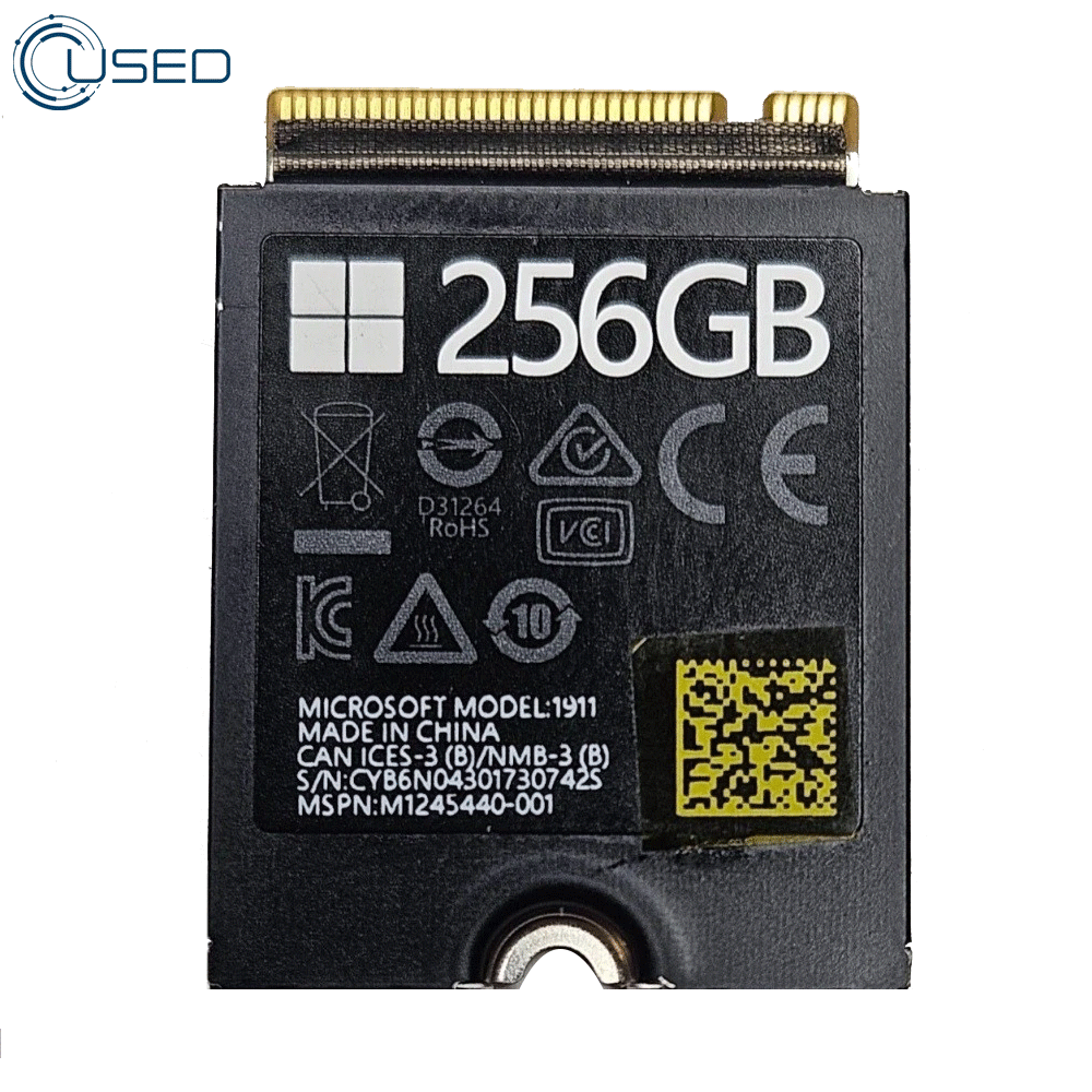 Microsoft 256GB NVMe M.2 SSD 2230 (Original Used)