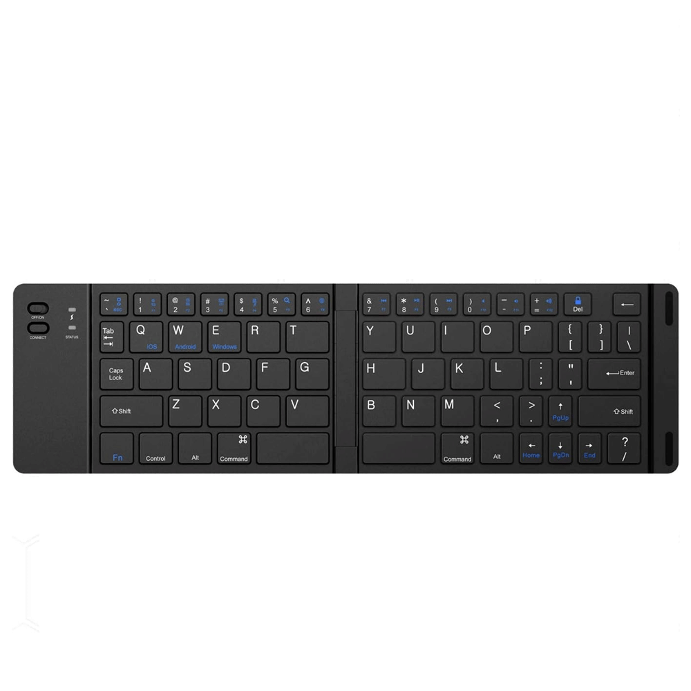 Gamma K-335 Foldable Rechargeable Bluetooth Keyboard