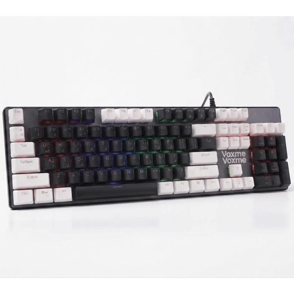 Voxme F3 Blue Switch Wired Type-C Mechanical Gaming Keyboard