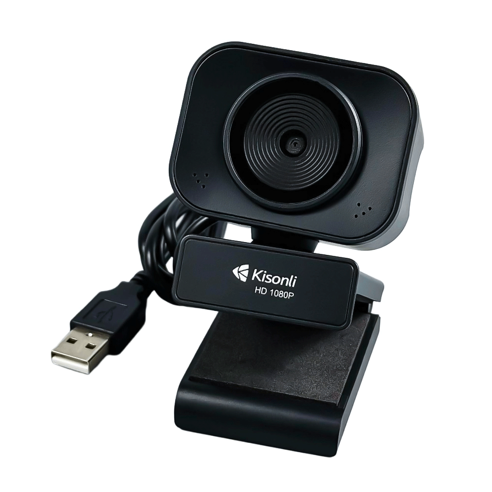 Kisonli D4 FHD 1080P Buckle Webcam