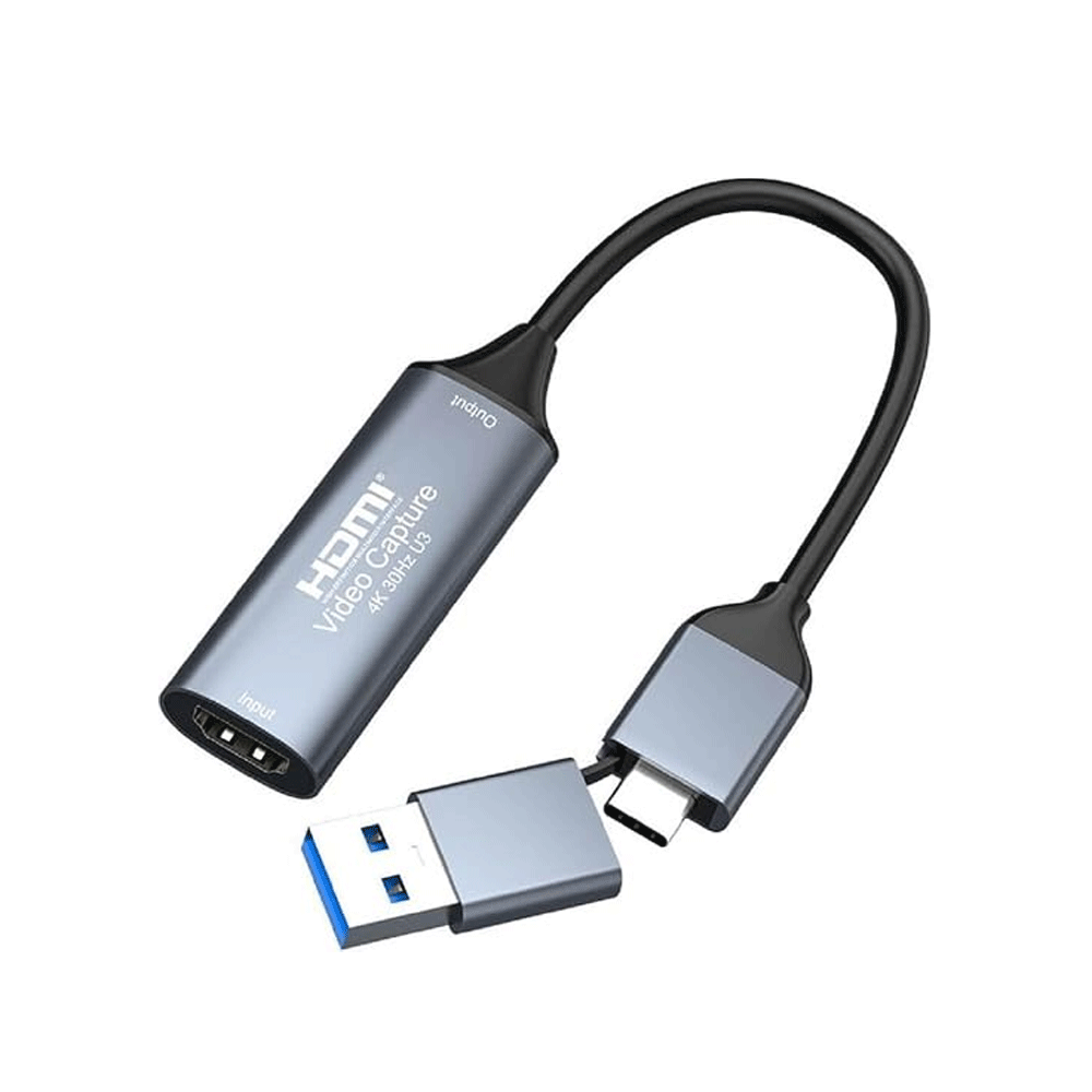 Point HDMI to Type-C + USB Video Capture Card