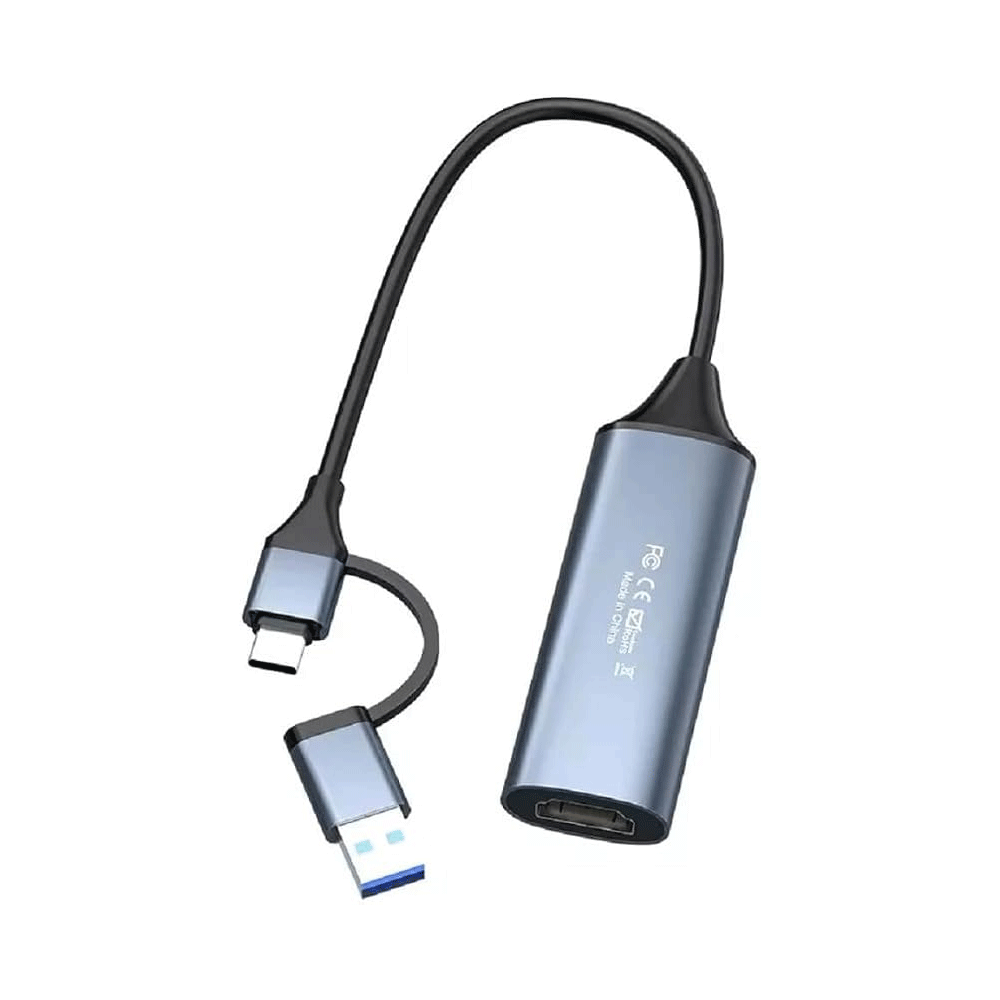 Point HDMI to Type-C + USB Video Capture Card