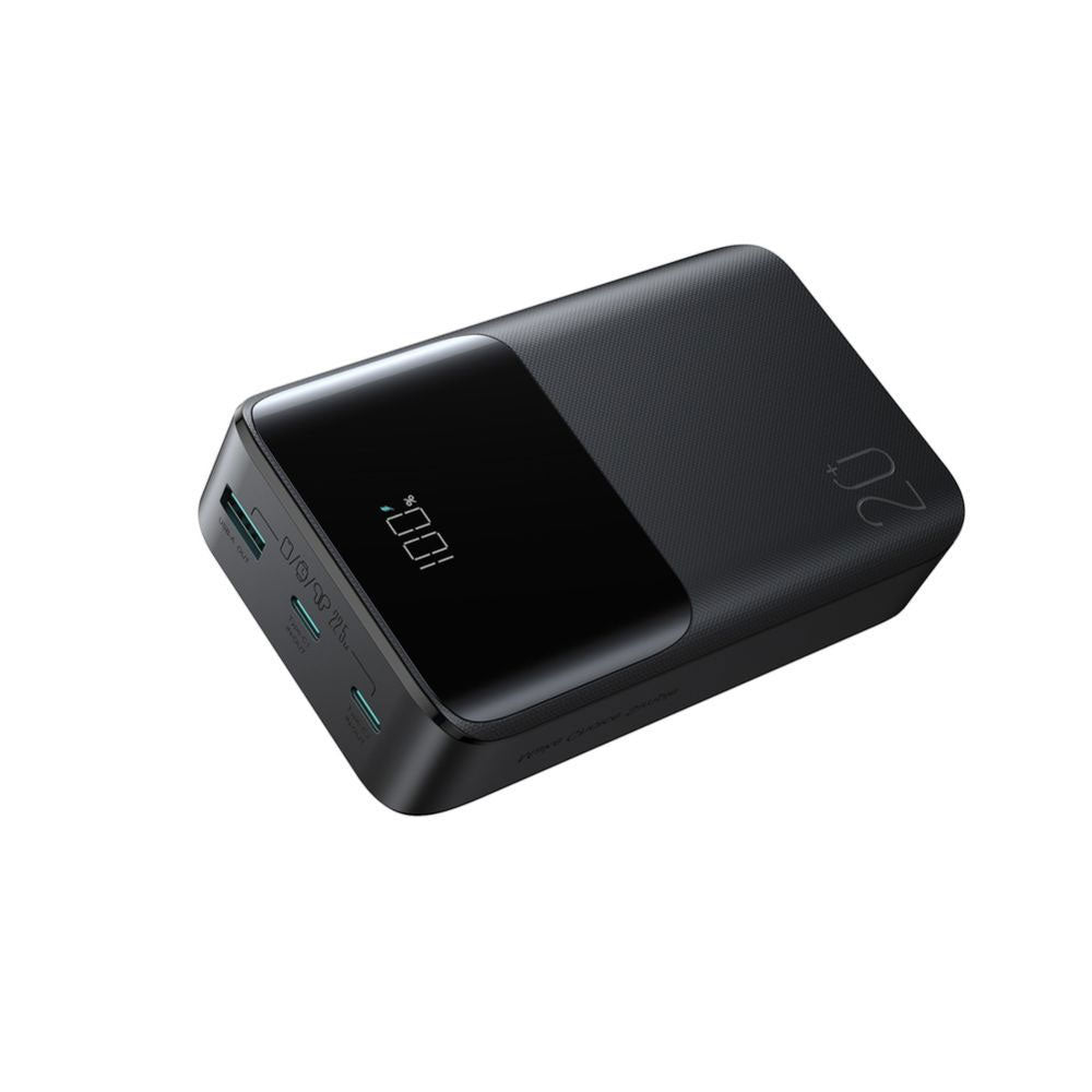 Joyroom JR-QP192 Star Series Mini Digital Display 22.5W Fast Charging Power Bank 20000mAh - Black