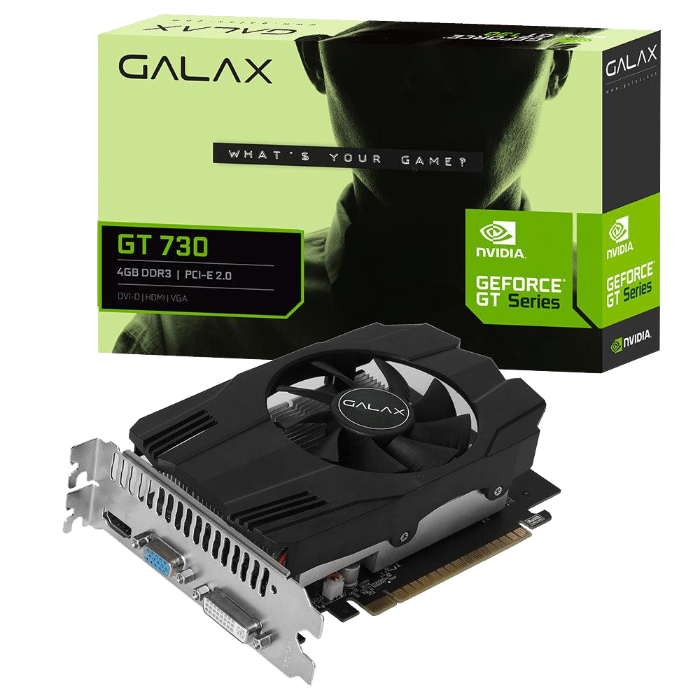 Galax GeForce GT 730 LP 4GB DDR3 Graphics Card