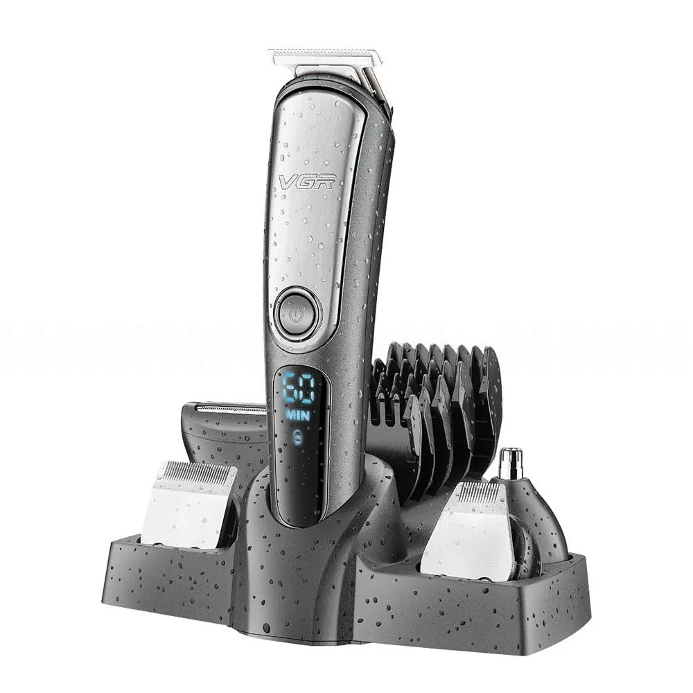 VGR V-105 5-in-1 Professional Grooming Kit