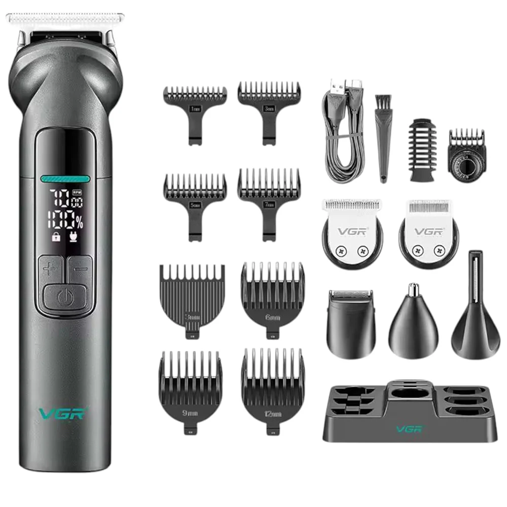 VGR V-096 14-in-1 Professional Grooming Kit