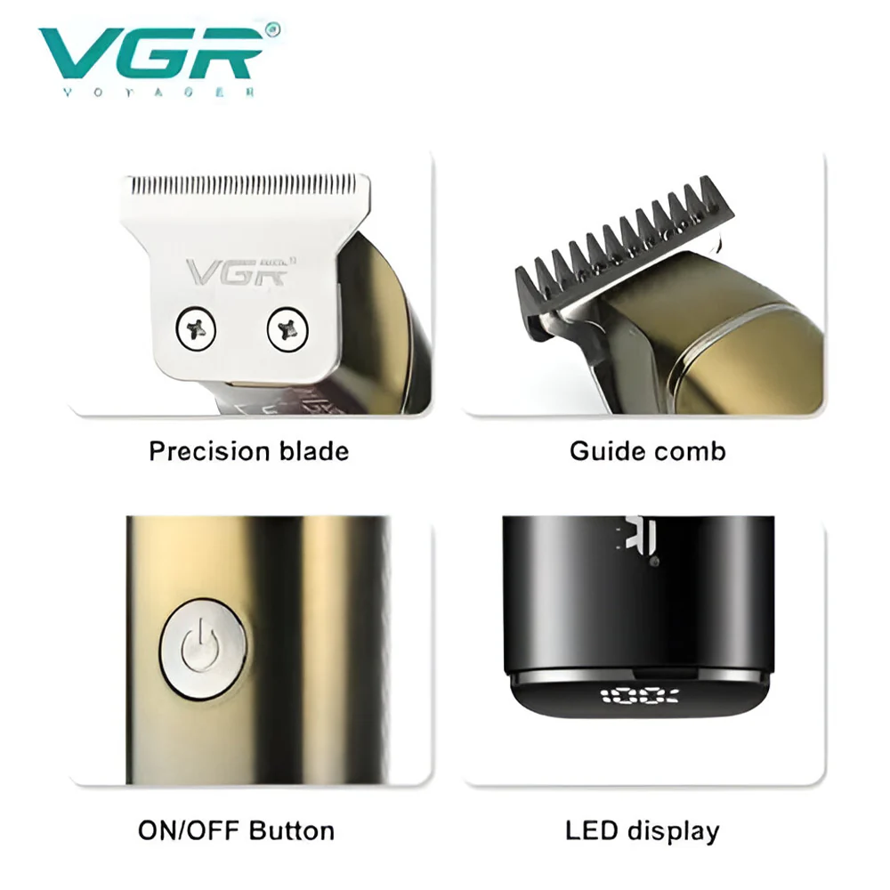 VGR V-339 Professional Blade Shaver - Gold