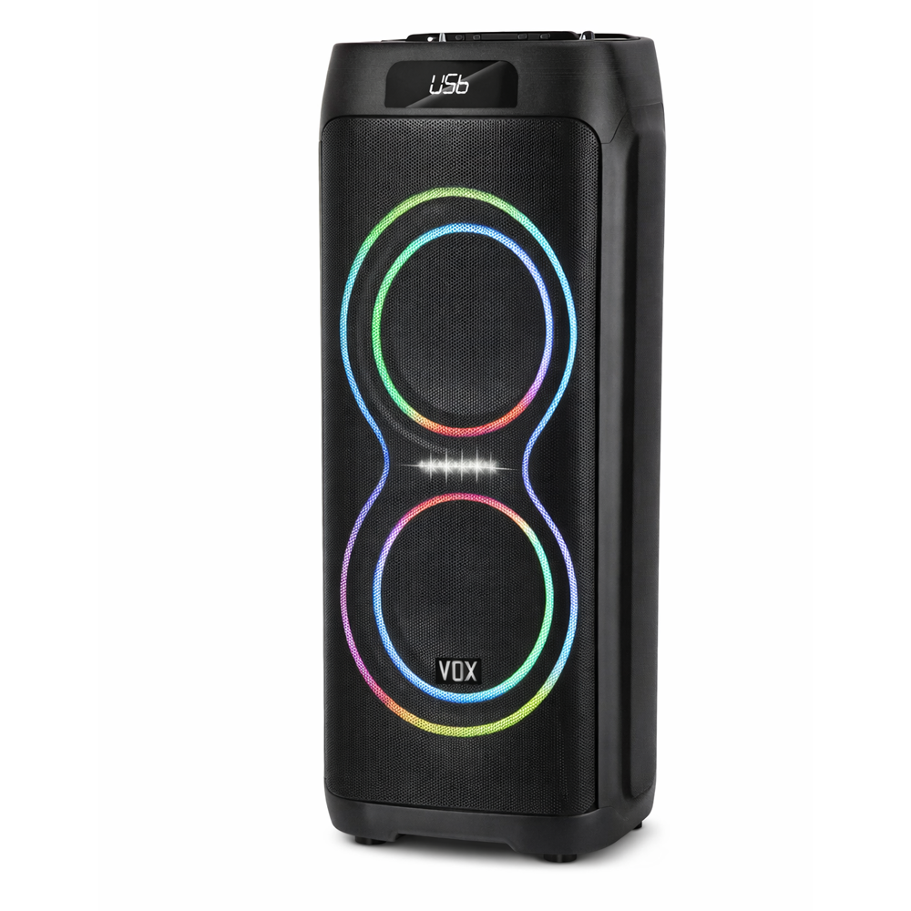 VOX VOX-8000 (2X8 Inch) Portable Bluetooth Speaker