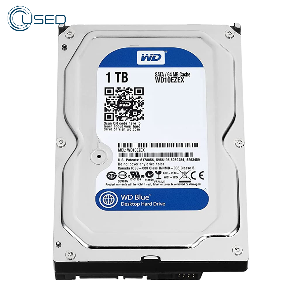 Western Digital 1TB 3.5 Inch Internal HDD (Original Used)