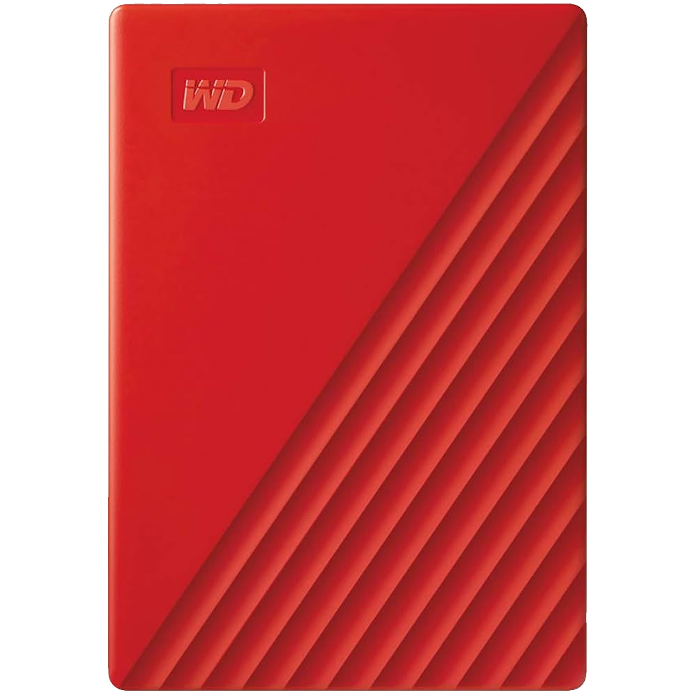 Western Digital My Passport 2T External HDD - Red