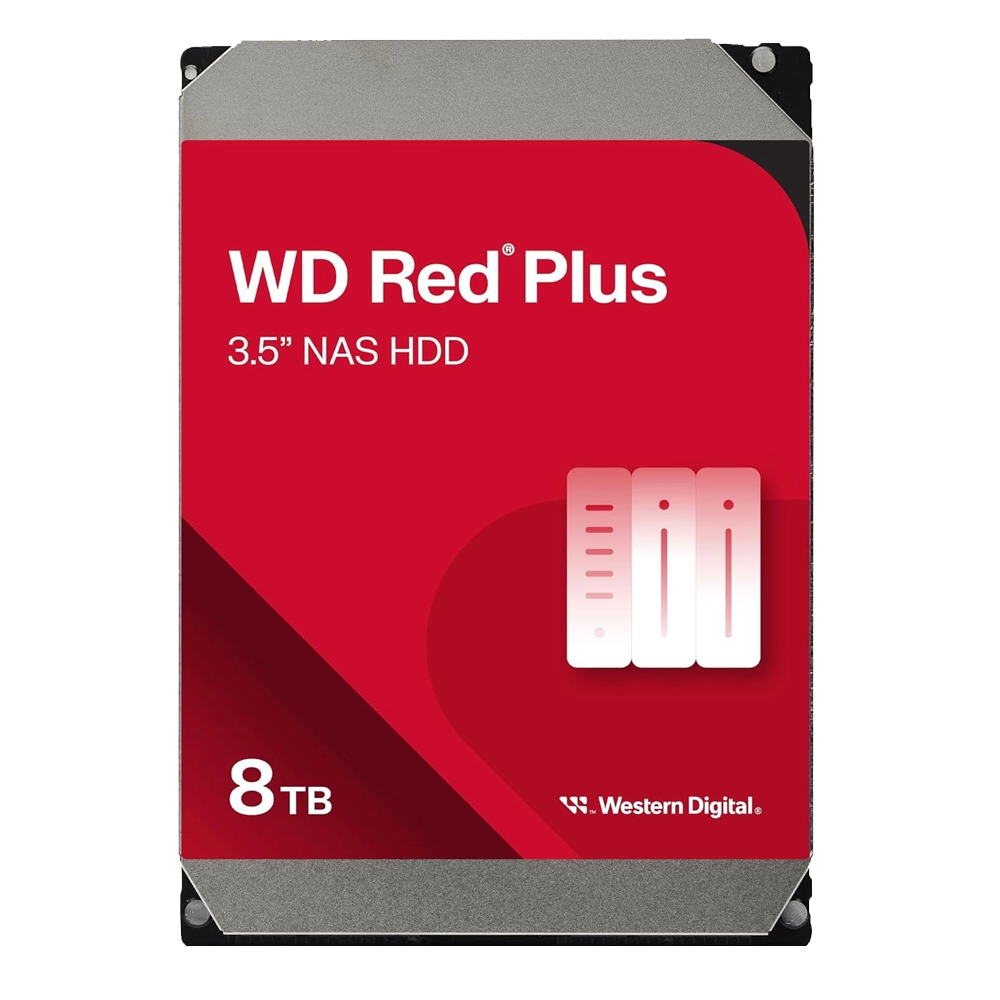 Western Digital Red Plus 8TB 3.5 Inch Server HDD