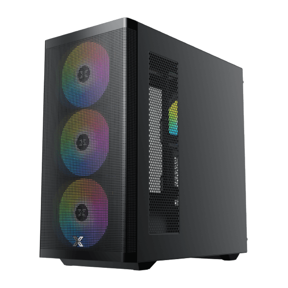 Xigmatek Osiris ARGB BTF Gaming Super Tower Case + Asgard 80 Plus Bronze 750W Power Supply