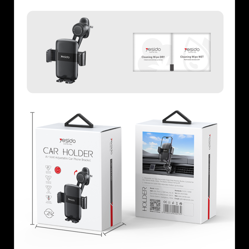 Yesido C242 Air Vent Car Mobile Holder