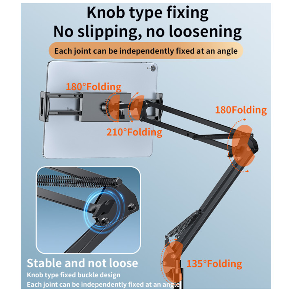 Yesido C295 Metal Floor Stand Tripod 1.50m