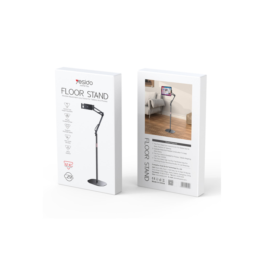 Yesido C295 Metal Floor Stand Tripod 1.50m