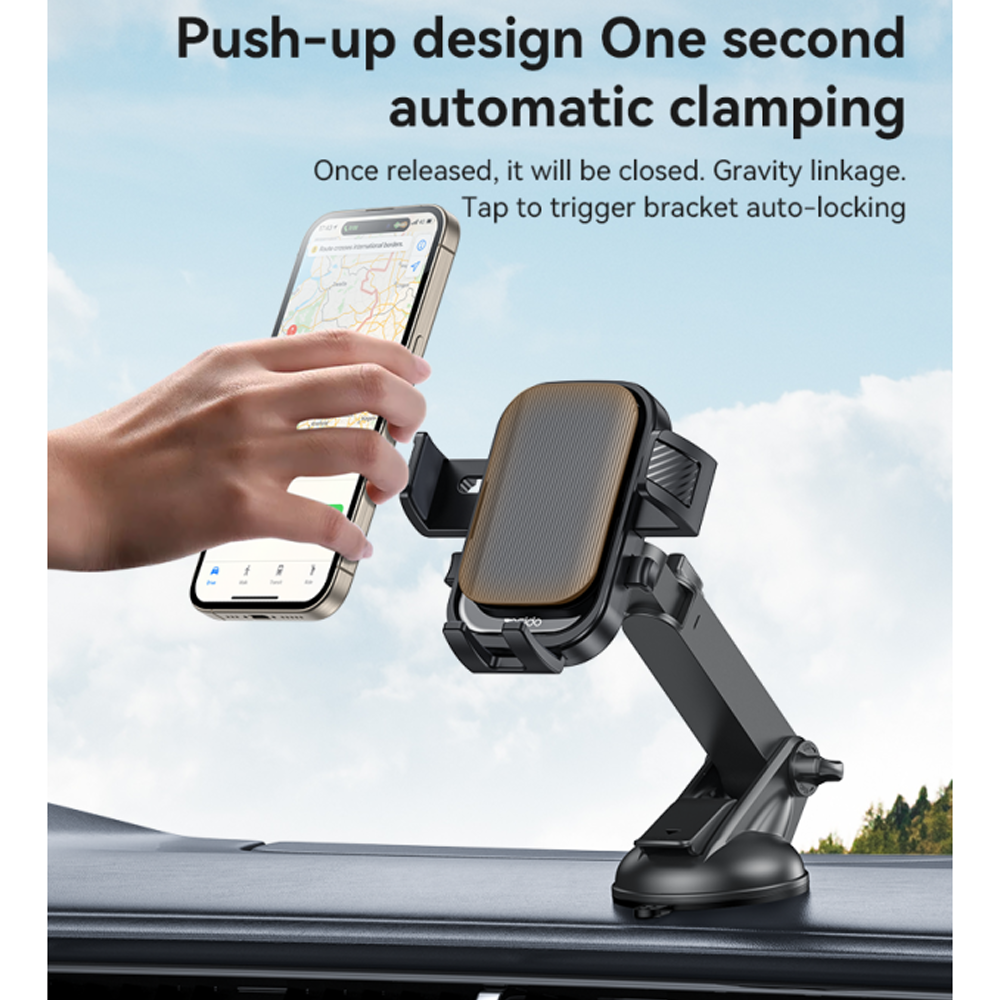 Yesido C267 Suction and Windshield Car Mobile Holder