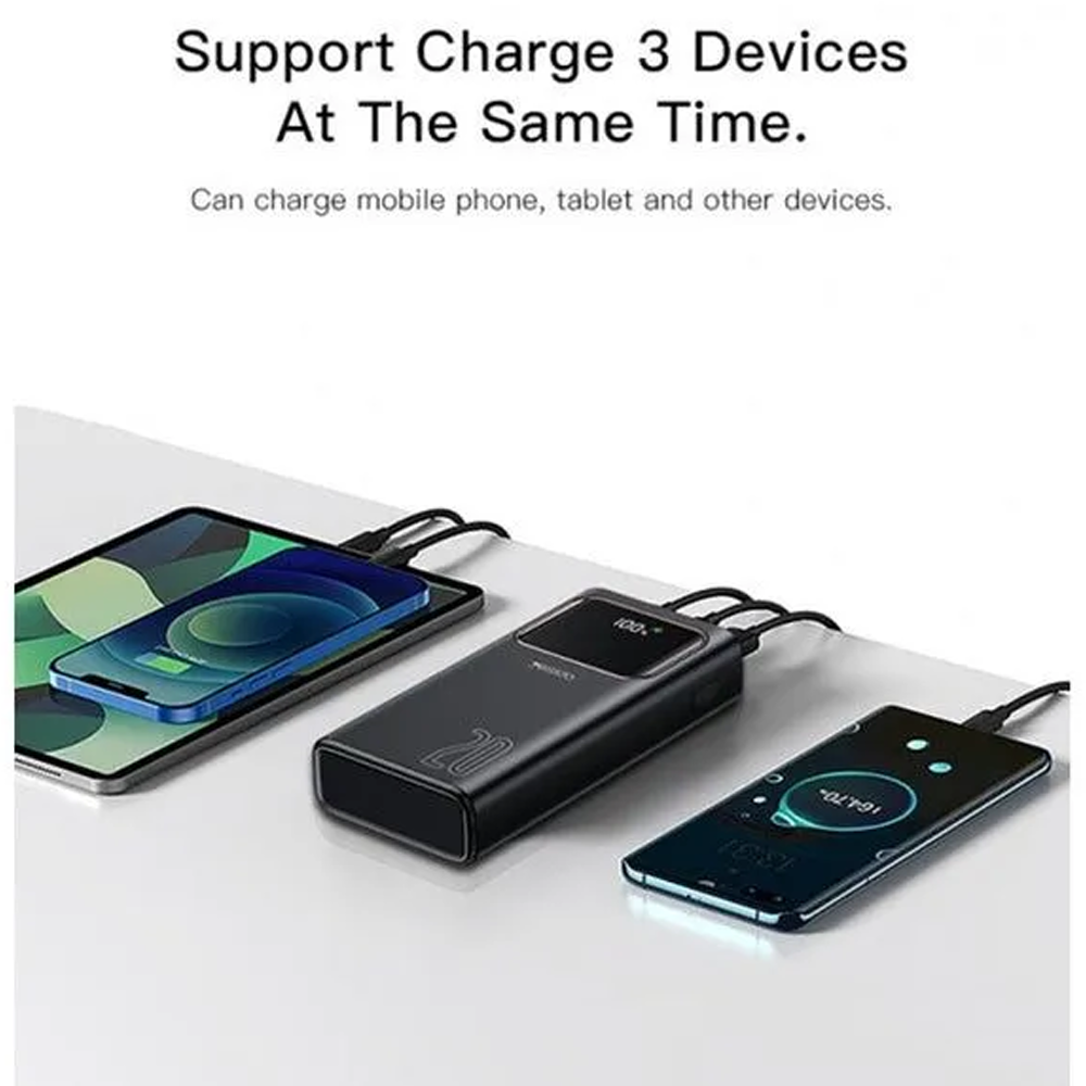 Yesido YP30 Power Bank 20000mAh 22.5W - Black