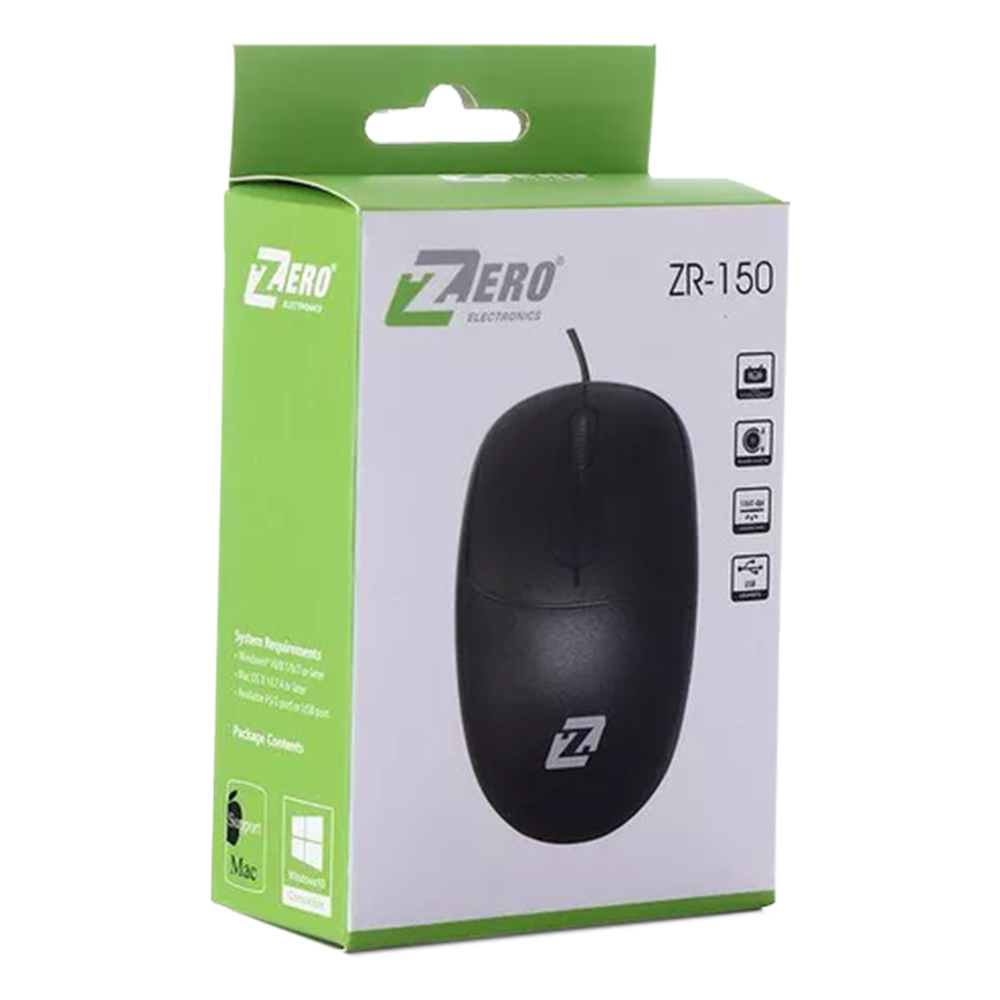 Mouse USB Zero ZR-150