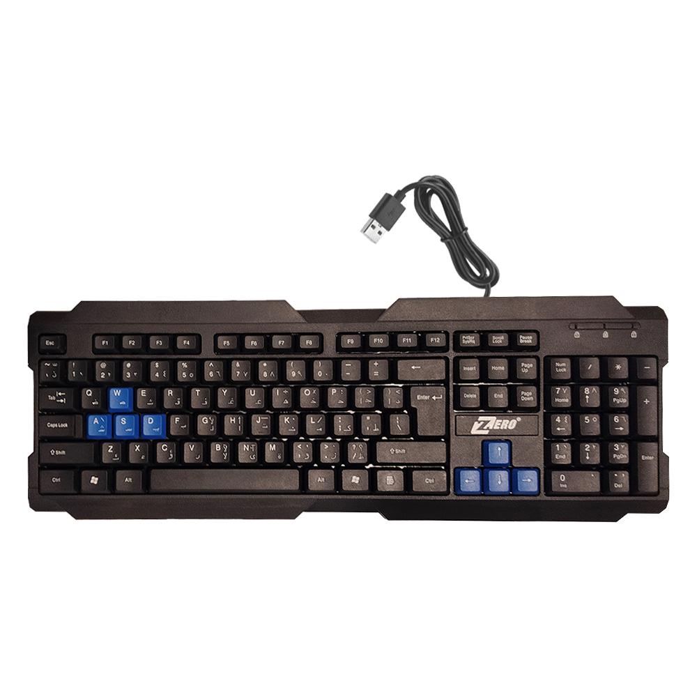 Keyboard USB Normal Zero ZR-600