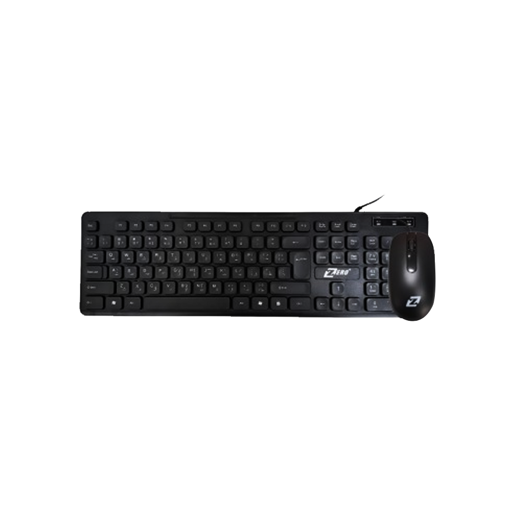 Keyboard + Mouse Wired Zero ZR-4608