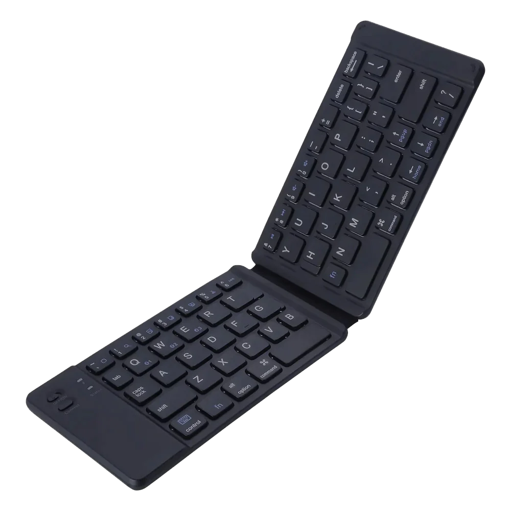 Zero ZR-3606 Foldable Rechargeable Bluetooth Keyboard