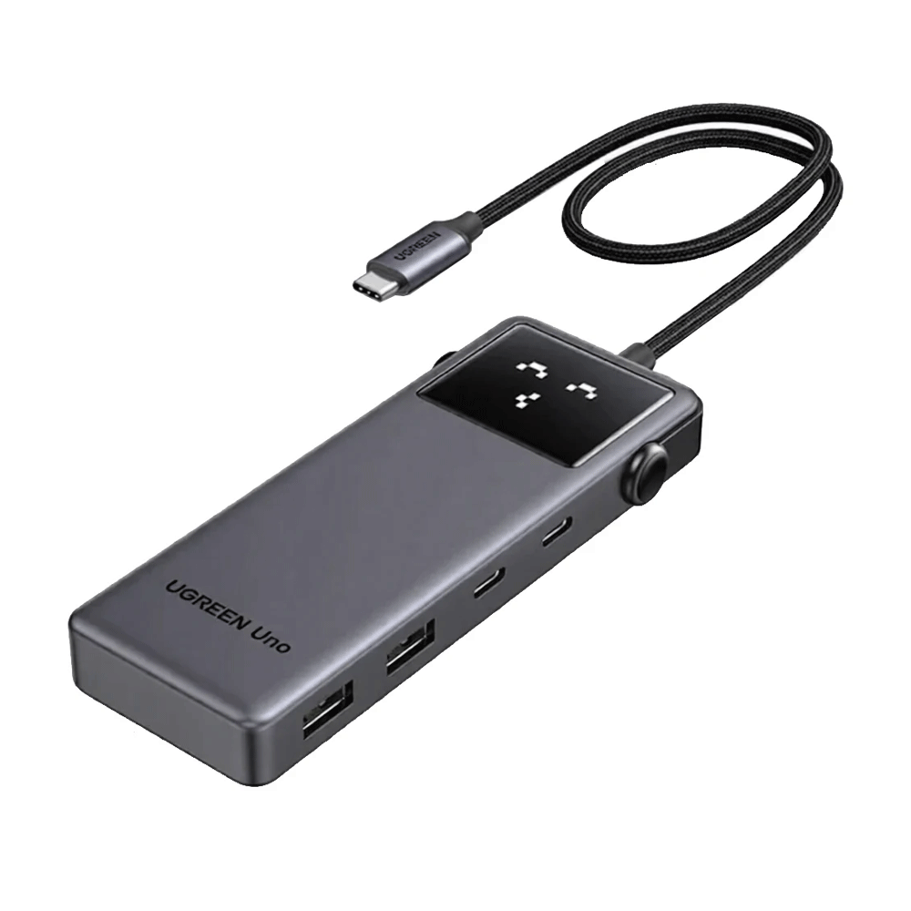 Ugreen 35998 6-in-1 Type-C HUB Converter to (2xType-C - 2xUSB- HDMI)
