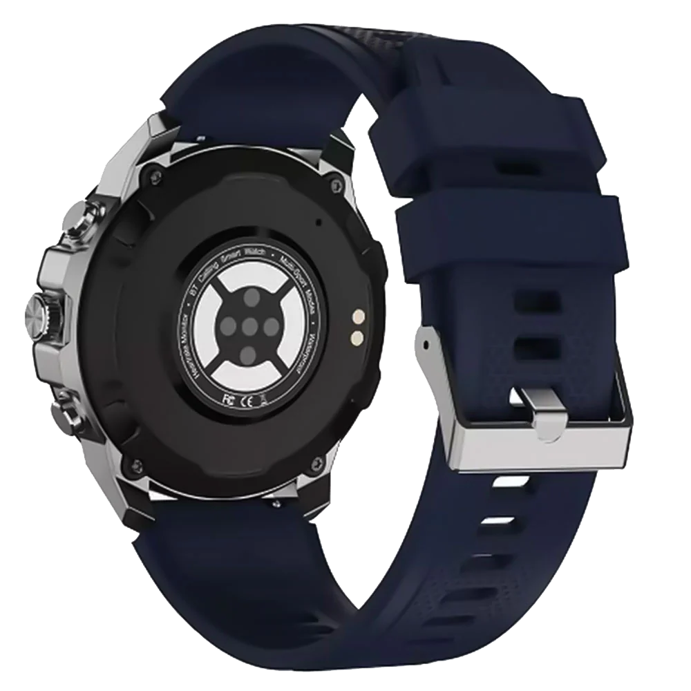 Swiss Military DOM 5 Smart Watch - Silicone Strap Blue