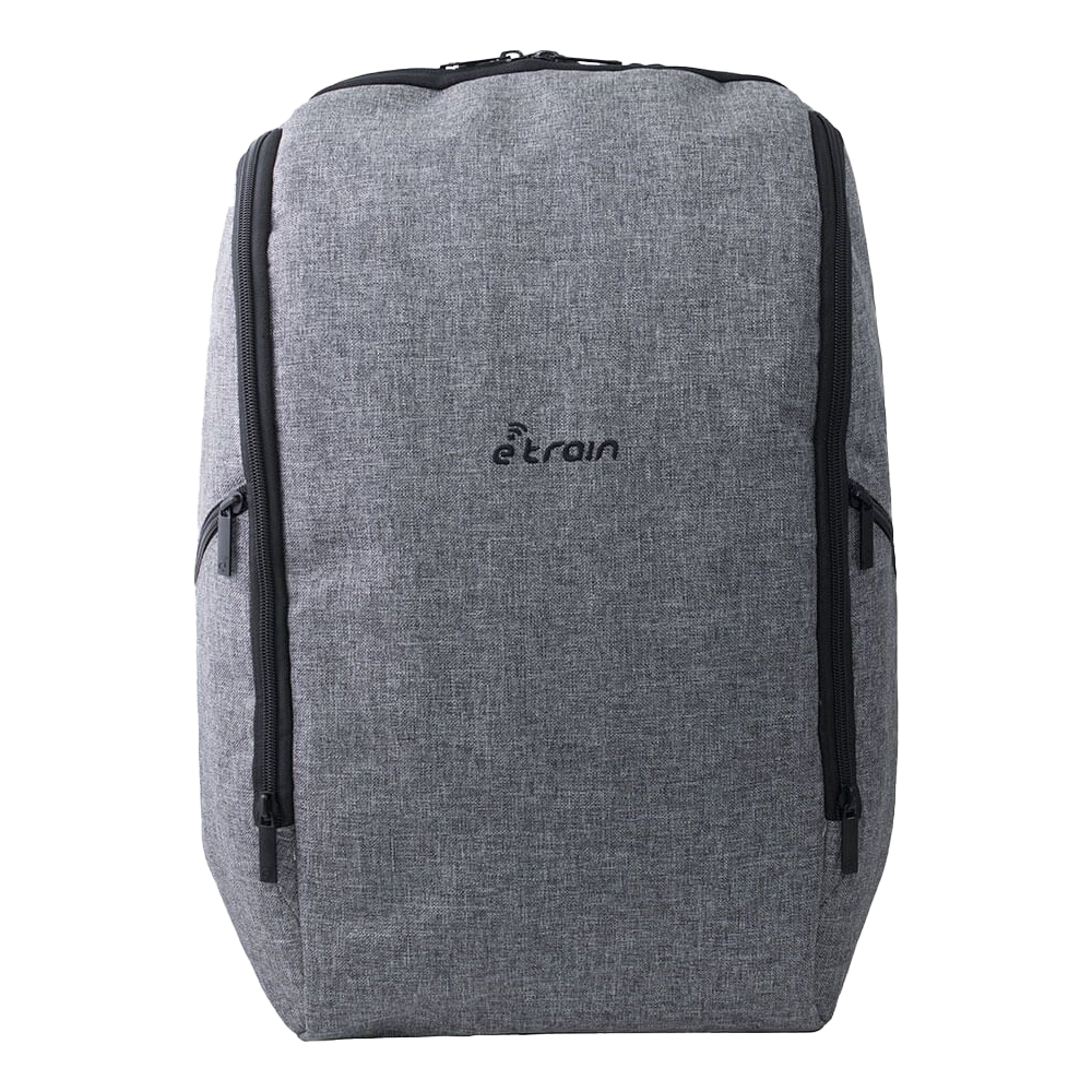 E-Train BG812 15.6 Inch Laptop Backpack - Gray