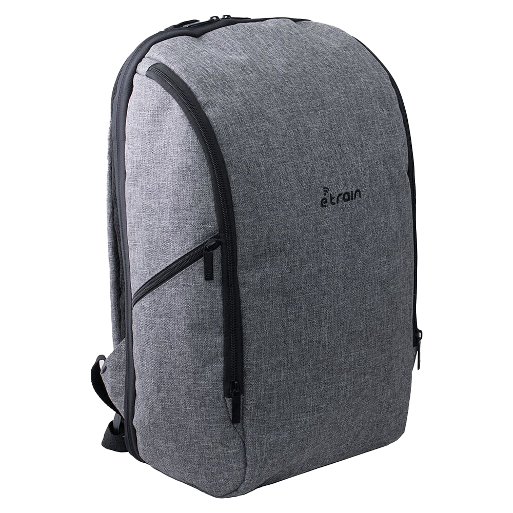 E-Train BG812 15.6 Inch Laptop Backpack - Gray